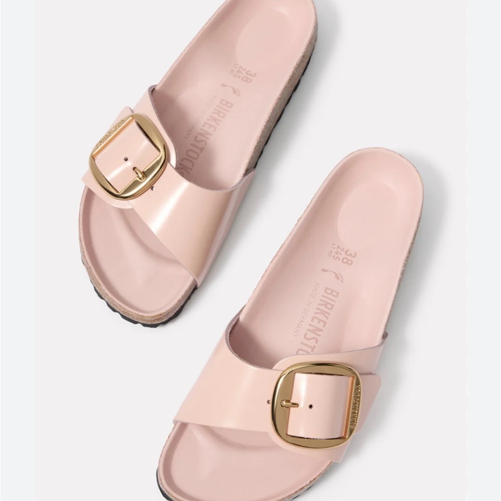 Birkenstock Light Rose Madrid Big Buckle Sandals